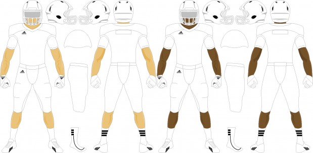 Find out where to purchase custom American football uniforms in Europe.