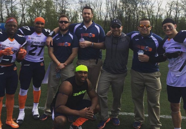 The Warsaw Eagles made a major statement with a 54-6 victory over the Szczecin Husaria.