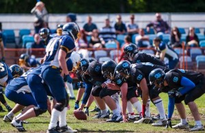 The Zagreb Thunder facing off against the Osijek Cannons in Croatia (Photo courtesy of Tibor God).