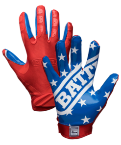 Battle American Flag Receiver Gloves