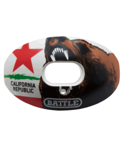 Battle Oxygen California Flag Mouth Guard