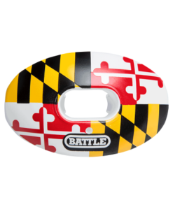 Battle Oxygen Maryland Flag Mouth Guard