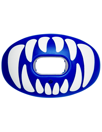 Battle Oxygen Predator Mouth Guard Blue-White 1