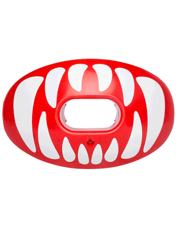 Battle Oxygen Predator Mouth Guard Red-White 1