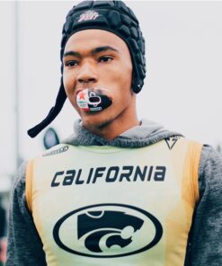 Alternative view of Battle Oxygen California Flag Mouth Guard