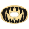 Battle Predator Chrome Mouth Guard Gold-Black 1