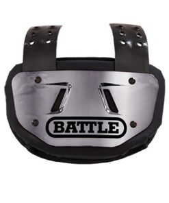 Battle Chrome Back Plate Silver 1