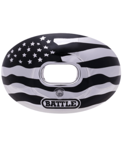 Battle Oxygen Chrome American Flag Mouth Guard