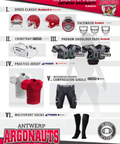 Antwerp Argonauts Player Kit