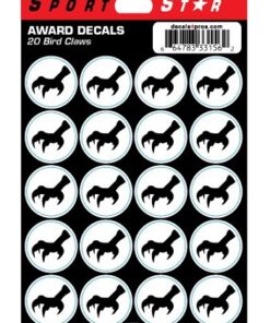 SportStar Bird Claw Award Decals