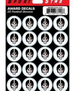 SportStar Football Demon Award Decals