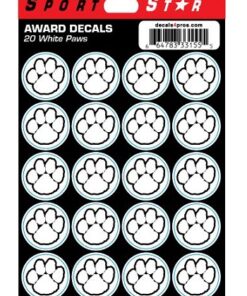SportStar Paw Award Decals