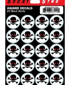 SportStar Skull Award Decals