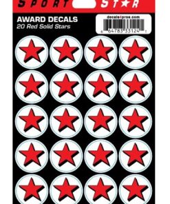 SportStar Star Award Decals