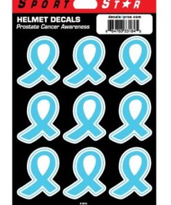 Alternative view of SportStar Cancer Awareness Helmet Decals