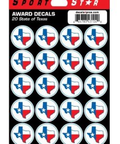 SportStar Texas Award Decals