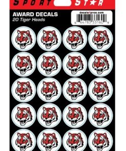 SportStar Tiger Head Award Decals