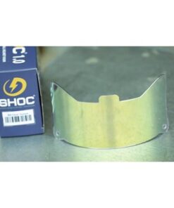 Shoc 1.0 Clear Sunset Iridium Helmet Visor 2