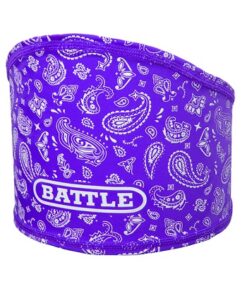 Battle Bandana Skull Wrap Purple-White 1
