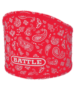 Battle Bandana Skull Wrap Red-White