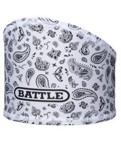 Battle Bandana Skull Wrap White-Black 1
