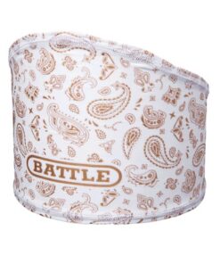 Battle Bandana Skull Wrap White-Gold 1